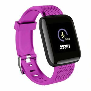 Resigilat Ceas Smartwatch Techstar® D13 Mov, Ecran LCD 1.3inch, Bluetooth 4.0, Compatibil Android & iOS, Unisex, Rezistent la Apa imagine
