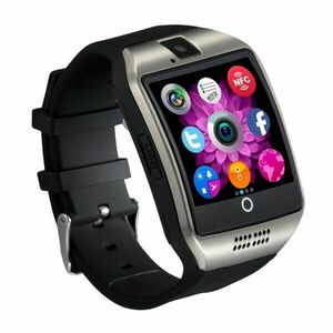 Resigilat Smartwatch Vogue Q18 Curved cu Camera si Telefon 3G Display 1.54 inch Bluetooth imagine