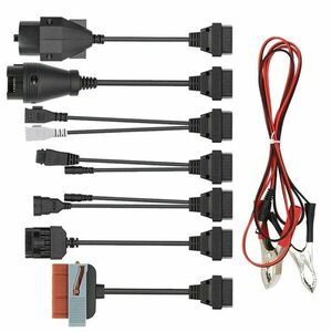Set cabluri adaptoare 4U®, pentru autoturisme compatibil AutoCom, Delphi imagine