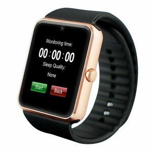 Resigilat Smartwatch U-Watch GT08 Bluetooth Auriu Compatibil SIM, MicroSD imagine