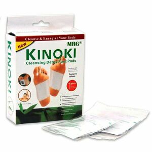Set 10x Plasturi Detoxifiere Kinoki MRG M943, Pentru Picioare C943 imagine