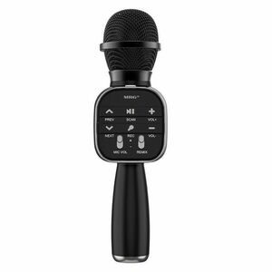 Microfon Karaoke MRG MDS813, Bluetooth, Reincarcabil, Negru C775 imagine