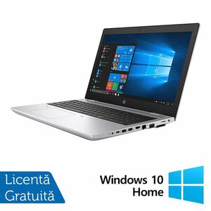 Laptop Refurbished HP ProBook 650 G5, Intel Core i5-8365U 1.60 - 4.10GHz, 8GB DDR4, 256GB SSD, 15.6 Inch Full HD, Webcam + Windows 10 Home imagine