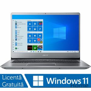 Laptop Refurbished Acer Swift 3 SF314-58, Intel Core i5-10210U 1.60-4.20GHz, 8GB DDR4, 512GB SSD, 14 Inch Full HD IPS, Webcam + Windows 11 Home imagine