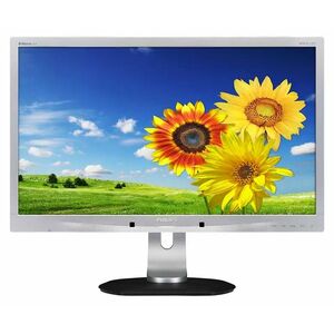 Monitor Second Hand PHILIPS 241P4Q, 24 Inch Full HD ​LED, VGA, DVI, Display Port, USB imagine