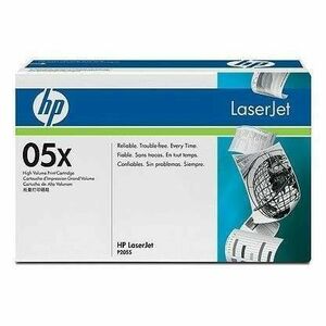 HP CE505X Toner Cartridge Black High capacity 6, 500 pages, Works with: HP LaserJet P2055d/P2055dn CE505X imagine