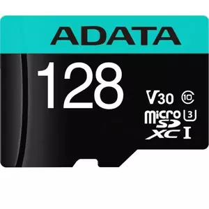 Card de memorie ADATA PremierPRO, MicroSDXC, 128GB, UHS-I U3 + Adaptor imagine