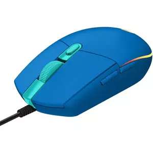 Mouse gaming Logitech G102 Lightsync, Albastru imagine