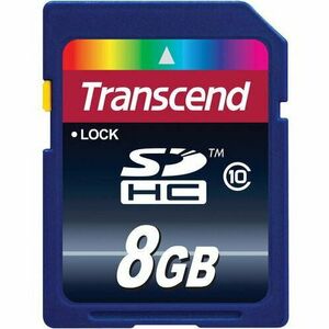 Card memorie Transcend SDHC 8GB CL10 imagine