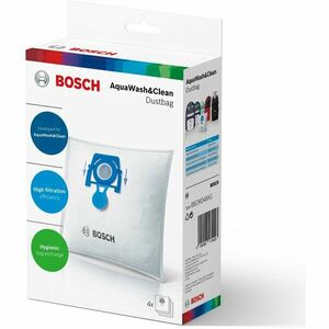 Saci universali din material fleece multi-strat si dispozitiv de inchidere Bosch BBZWD4BAG, compatibili Voyager Twix, Odyssey, Flooris, Aquos si Aquawelt imagine