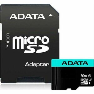 MicroSDXC/SDHC 256GB, AUSDX256GUI3V30SHA2-RA1, UHS-I Class 10, SD 6.0, adaptor inclus imagine
