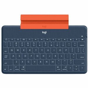 Tastatura wireless Logitech 920-010060, pentru iPad, iPhone si Apple TV, albastru, UK layout imagine