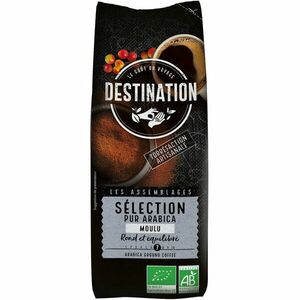 Cafea macinata Eco Destination Pur Arabica Selection, 250 g imagine