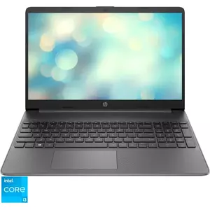Laptop HP 15s-fq2026nq cu procesor Intel® Core™ i3-1115G4 pana la 4.10 GHz, 15.6, Full HD, 8GB, 256GB SSD, Intel® UHD Graphics, Free DOS, Grey imagine