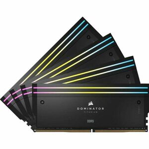 Memorie Dominator Titanium RGB Black 64GB 6000MHz CL36 Quad Channel Kit imagine