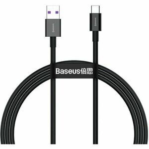 Cablu Baseus Type-C 66W, 1m, negru imagine