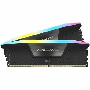 Memorie Vengeance Std PMIC, XMP 3.0 Black Heatspreader, 64GB (2x32GB), DDR5, 5600MT/s, CL 36, RGB imagine