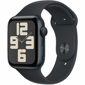 Apple Watch SE (2023), GPS, Carcasa Midnight Aluminium 40mm, Midnight Sport Band - M/L imagine