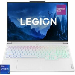 Laptop Lenovo Gaming 16'' Legion 7 16IRX9, 3.2K IPS 165Hz G-Sync, Procesor Intel® Core™ i9 14900HX (36M Cache, up to 5.80 GHz), 32GB DDR5, 1TB SSD, GeForce RTX 4070 8GB, No OS, Glacier White, 3Yr Onsite Premium Care imagine