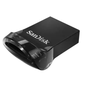 Flash Drive SanDisk Ultra Fit 64GB USB 3.1 Black imagine