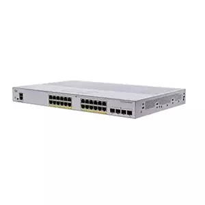 Switch Cisco CBS250-24FP-4G cu management cu PoE 24x1000Mbps-RJ45 (24xPoE) + 4xSFP imagine