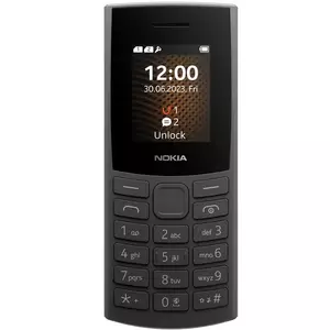 Telefon Mobil Nokia 105 4G (2023) Dual SIM Charcoal imagine