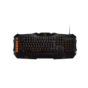 Tastatura Gaming Canyon Fobos CND-SKB3-US Black/Orange imagine