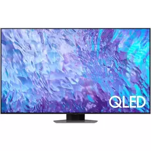 Televizor QLED Samsung Smart TV QE55Q80CATXXH 138cm 4K Ultra HD Negru imagine