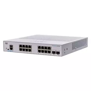 Switch Cisco CBS350-16T-E-2G cu management fara PoE 16x1000Mbps-RJ45 + 2xSFP imagine