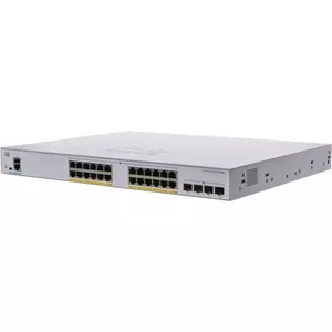 Switch Cisco CBS250-24FP-4X cu management cu PoE 24x1000Mbps-RJ45 (24xPoE) + 4xSFP+ imagine