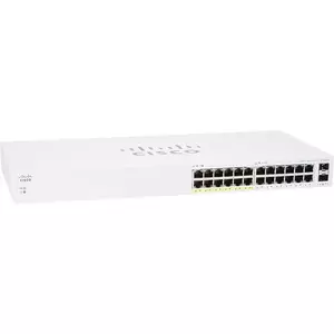 Switch Cisco CBS110-24PP fara management cu PoE 24x1000Mbps-RJ45 (12xPoE) + 2xSFP imagine