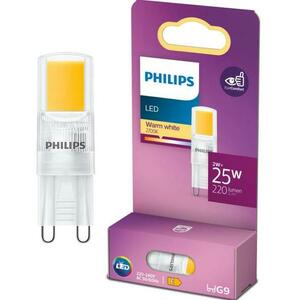 Bec LED capsula Philips, EyeComfort, G9, 2W (25W) 220 lm, lumina alba calda (2700K) imagine