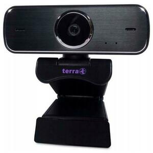 Camera Web TERRA Webcam JP-WTFF-1080HD, Full HD (1920 x 1080), 2 MP, 30 fps, Microfon, USB (Negru) imagine