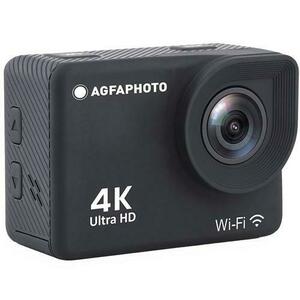 Camera Video de Actiune Agfaphoto AC9000, 12MP, 4K (3840x2160), 170°, Wi-Fi (Negru) imagine