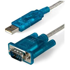 Cablu StarTech ICUSB232SM3, DB-9, USB, 0.9m (Albastru/Gri) imagine
