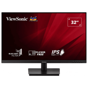 Monitor IPS LED ViewSonic 32inch VA3209-MH, Full HD (1920 x 1080), VGA, HDMI, Boxe (Negru) imagine