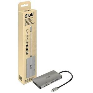 Hub USB Club3D, USB 3.2, Gen1, Type-C (Gri) imagine
