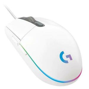 Mouse Gaming Logitech G203 LightSync, iluminare RGB, USB (Alb) imagine