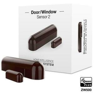 Senzor pentru usa/fereastra Fibaro FGDW-002-7 ZW5 (Wenge) imagine