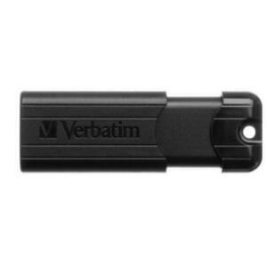 Stick USB Verbatim Pinstripe, USB 3.0, 256GB (Negru) imagine