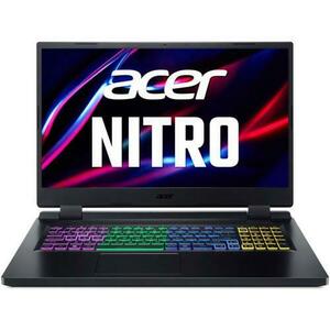 Laptop Gaming Acer Nitro 5 AN517-55 (Procesor Intel® Core™ i7-12650H (24M Cache, up to 4.70 GHz) 17.3inch FHD, 16GB DDR5, 1TB SSD, nVidia GeForce RTX 4060 @8GB, Negru) imagine