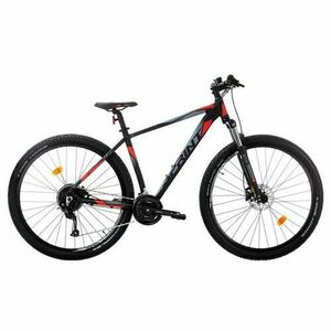 Bicicleta MTB Sprint Maverick Pro 27.5, 440mm, 2022, Negru Mat/Rosu imagine