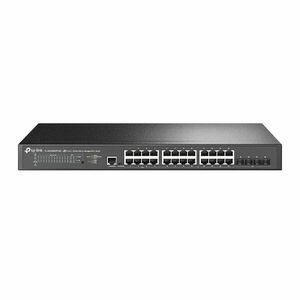Switch rackabil Gigabite cu 28 porturi TP-Link Jetstream TL-SG3428XPP-M2, 200 Gbps, 148.80 Mpps, 32000 MAC, Omada SDN, PoE, cu administrare imagine