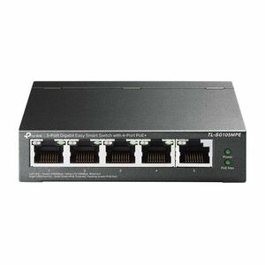 Switch cu 5 porturi Gigabite TP-link TL-SG105MPE, 10 Gbps, 7.44 Mpps, PoE, fara administrare imagine