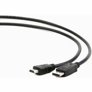 Cablu video Gembird DisplayPort Male - HDMI Male, 1.8m, negru imagine