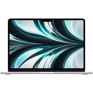 Laptop MacBook Air 13, procesor Apple M2, 8 nuclee CPU si 10 nuclee GPU, 8GB, 512GB, Silver, INT KB imagine