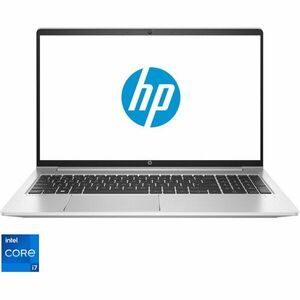 Laptop HP ProBook 450 G9 cu procesor Intel® Core™ i7-1255U pana la 4.70 GHz, 15.6, Full HD, IPS, 8GB DDR4, 512GB SSD, Intel® UHD Graphics, Free DOS, Silver imagine