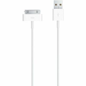 Cablu de date Apple, 30-pin to USB, White imagine