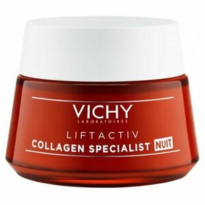 Crema de noapte Vichy LIFTACTIV Collagen Specialist pentru toate tipurile de ten, 50ml imagine