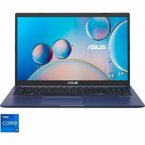 Laptop ASUS A516EA cu procesor Intel® Core™ i7-1165G7 pana la 4.70 GHz, 15.6, Full HD, IPS, 8GB, 512GB SSD, Intel® Iris® Xe Graphics, No OS, Peacock Blue imagine